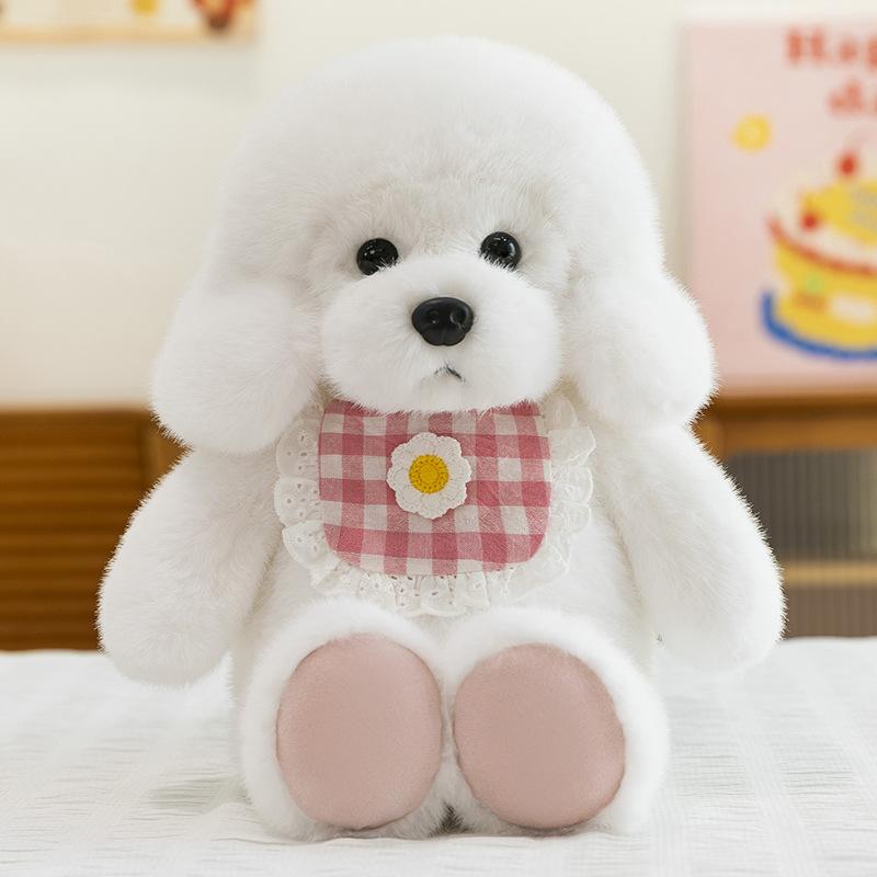 Cute Labrador Doll Plush Toy Puppy Doll Baby Comforting Doll Children's Day Gift Girl