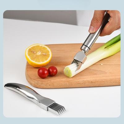Kitchen Multifunctional Vegetable Slicer, Stainless Steel Onion, Garlic, Tomato Vegetable Cutting Tool, Convenient Cooking Tool