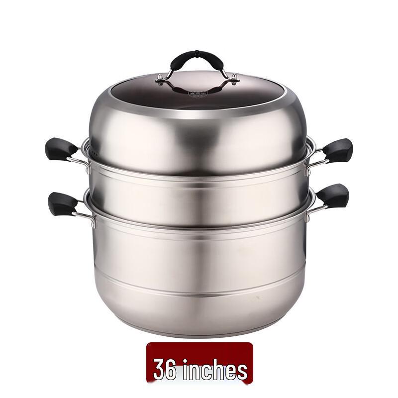 

ARKIE 304 Stainless Steel 3-Layer Steamer Pot
