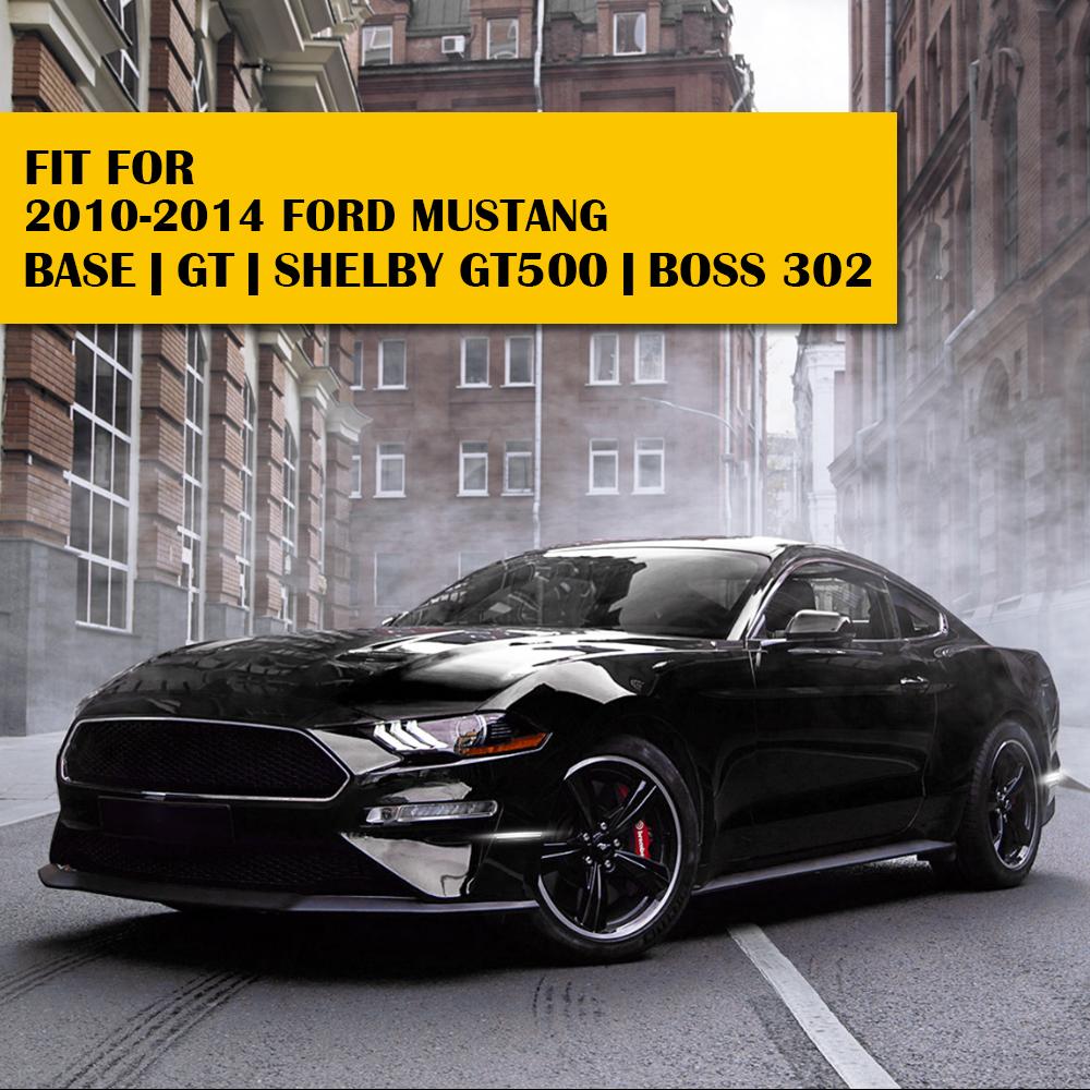 

Car LED Fender Side Indicator Lamp Marker Lights Rear&Front Turn Signal For 2010-2014 Ford Mustang Base GT Shelby GT500 Boss 302 2Pcs front