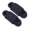 2PCS Boat Dock Lines High Strength Multifunctional Double   Nylon Boat Rope for Small Sailboats Floating Bridges Speedboats