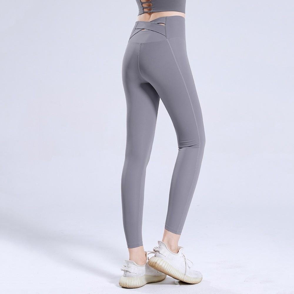 Elastic Yoga Leggings Tight Tummy Control Pilates Pants Body Shaper Hip Lift Yoga Pants  Girls