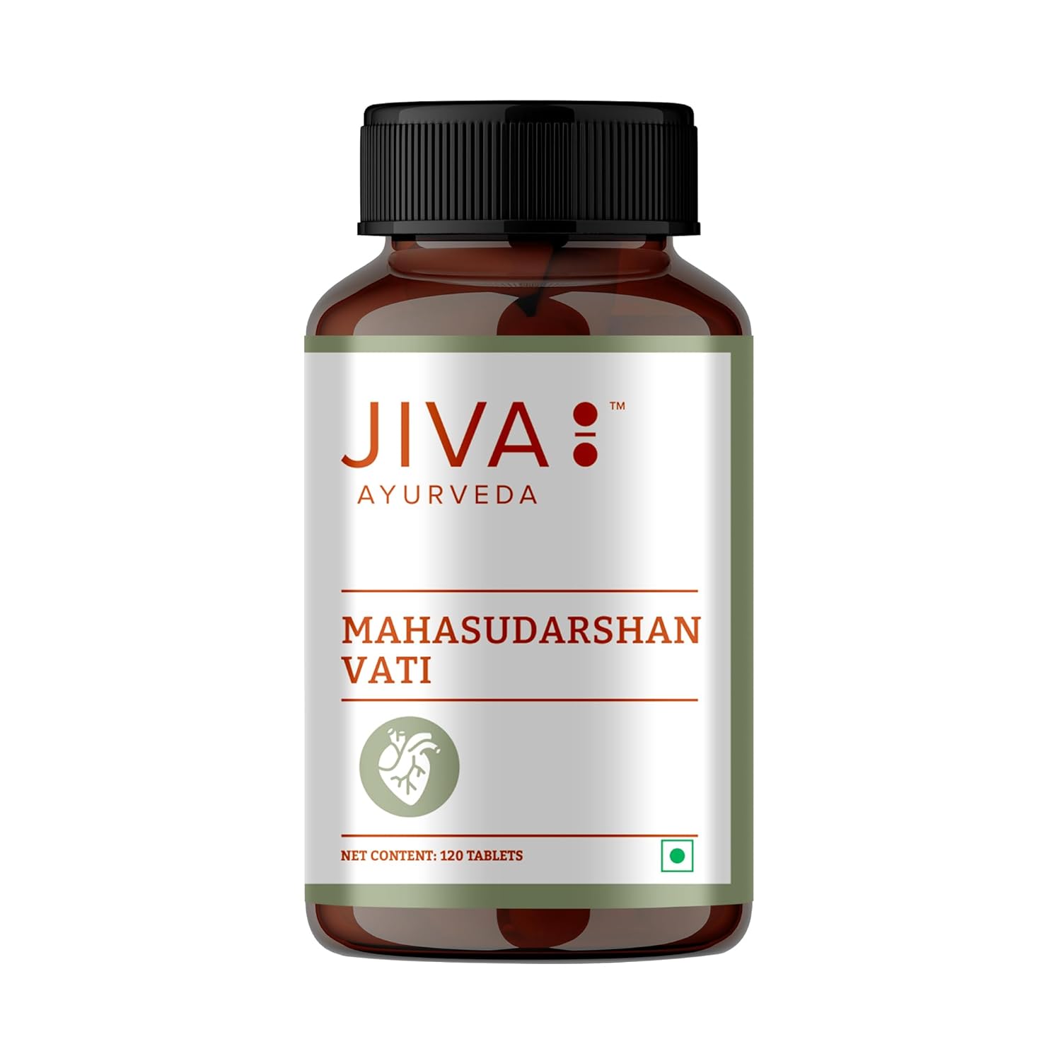 

Jiva Mahasudarshan Vati Tablets 120 Count Pack Of 1 Ayurvedic Herbal Supplement For Immunity And Digestion