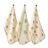 Four-Layer Pure Cotton Baby Crepe Towel: Class A Gauze Face Washer