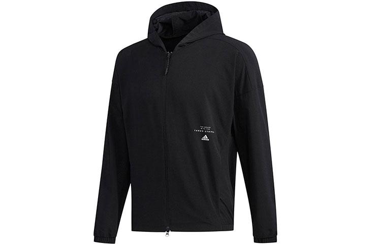 

Adidas Jackets Men s Black Hooded Moderate Other FM5397 S