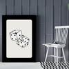 Retro Poker Wall Art Trendy Poster Canvas Set Of 6 Painting Lucky Playing Card Funky Black White Queen Joker Ace Room Home Decor
