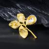 Premium Sense Alloy Brooch Women's Summer Anti-light Clothing Men's Decorative Hat Pin Pendant Jewelry Wholesale Accessories