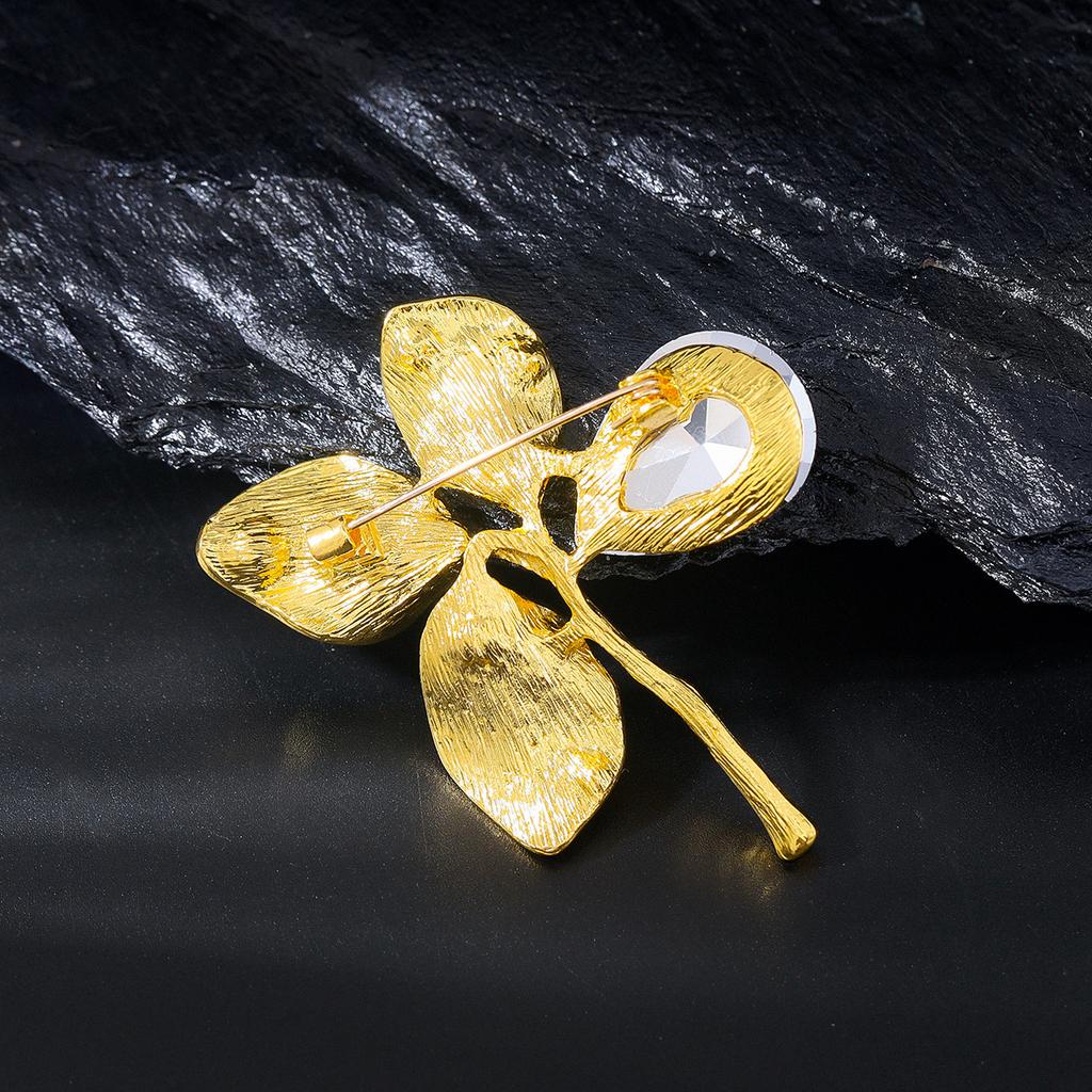 Premium Sense Alloy Brooch Women's Summer Anti-light Clothing Men's Decorative Hat Pin Pendant Jewelry Wholesale Accessories