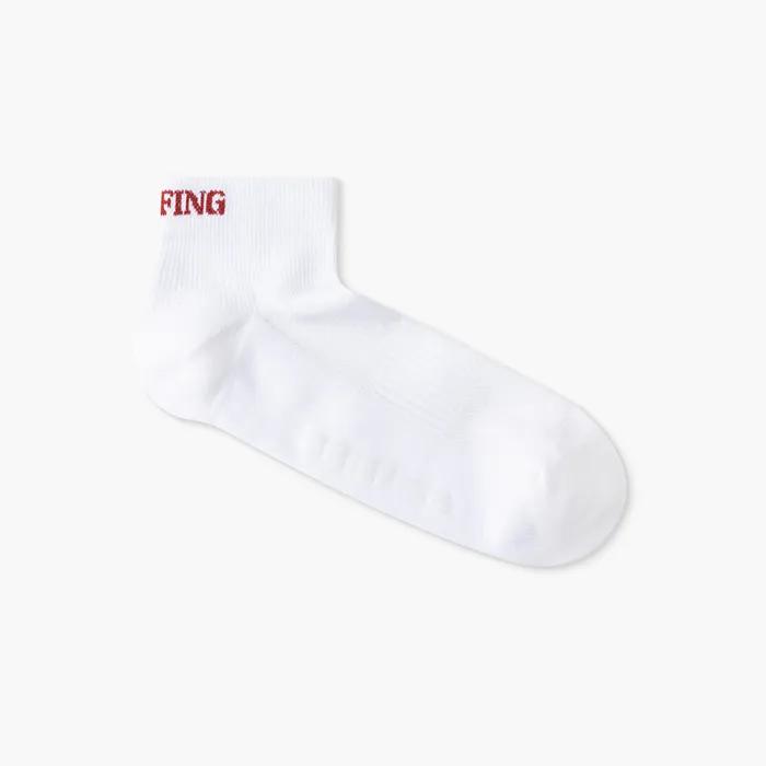 MENS LOGO ANKLE SOCKS_WHITE