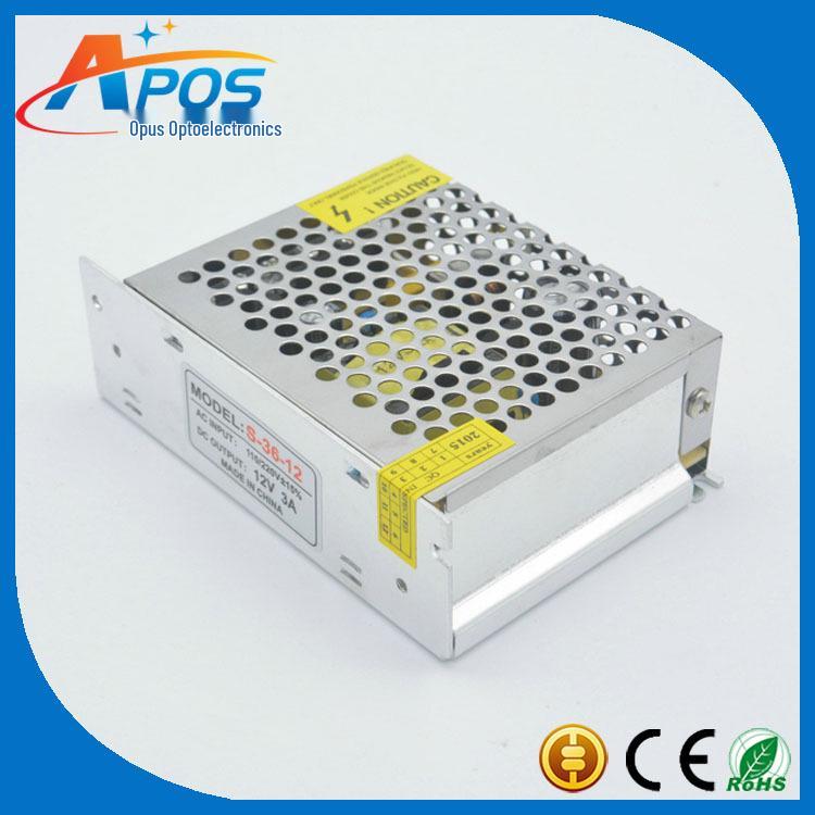 LED včela Hliníková skořepina 5V/12V/24V Napájecí adaptér pro reklamní a monitorovací světla