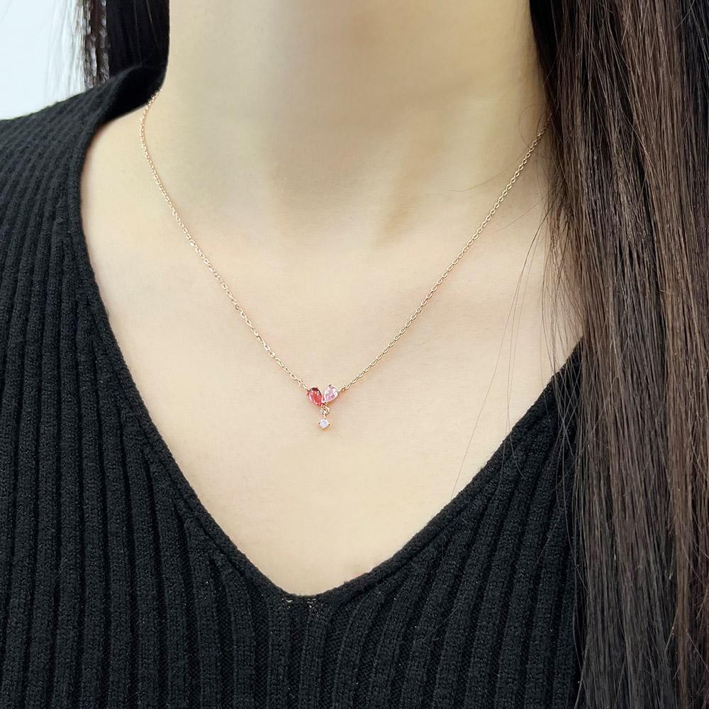 Dieuamour Escal Heart Necklace 2 Colors