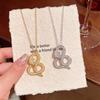 European & American Full Diamond Snake Necklace: Trendy Summer Clavicle Chain for Women