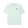 Fila X Maison Kitsune Little Fox T Shirt Unisex Light Verdant Green F11U529101F-LG