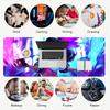 Futuristic Warrior Xl Gaming Mouse Pad Nonslip Rubber Base Stitched Edge Waterproof Desk Mat For Pc Laptop Gamer Office Computer Accessories C92963