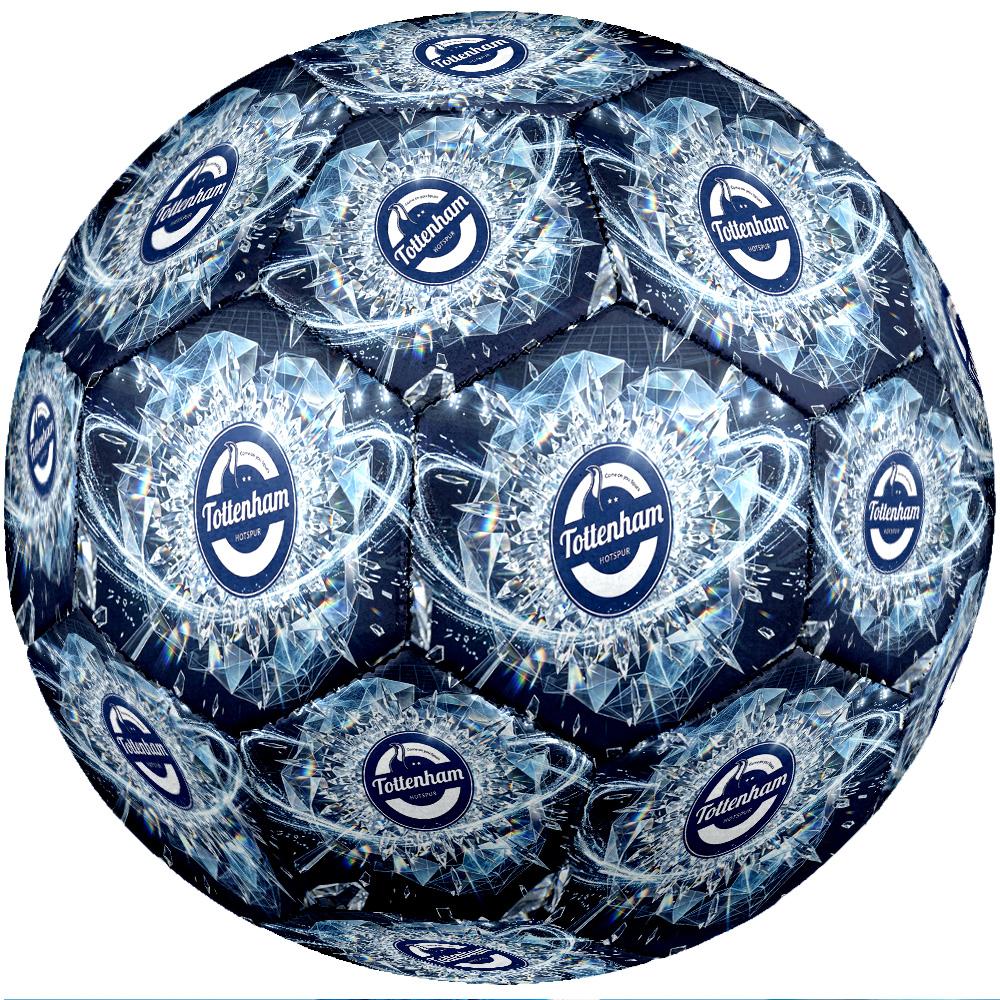 Tottenham Hotspur Thema Fußballball Größe 5 Fußballball Weiche Haptik Professioneller Trainingsfußball für Outdoor-Sportarten