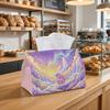 1pc Party Tissue Box,Dreamy Celestial Fantasy,Multifunctional Tissue Holder,Flying Pegasus Cloud Waterfall,Outdoor Party Supplies, Everyday Desktop Ti