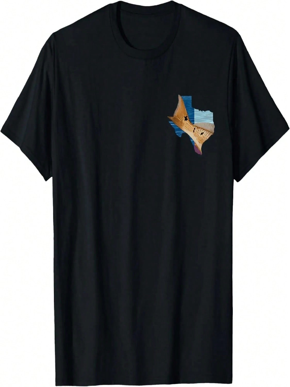 Redfish Texas Flag Fishing T-Shirt T-Shirt S разноцветный