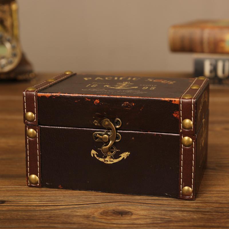 Leather Versatile Desktop Organizer Box For Cosmetics Stationery And Accessories