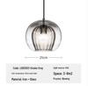 Nordic Minimalist Glass Ball Pendant Light for Cafe, Restaurant, Bar, Window, or Bedside.