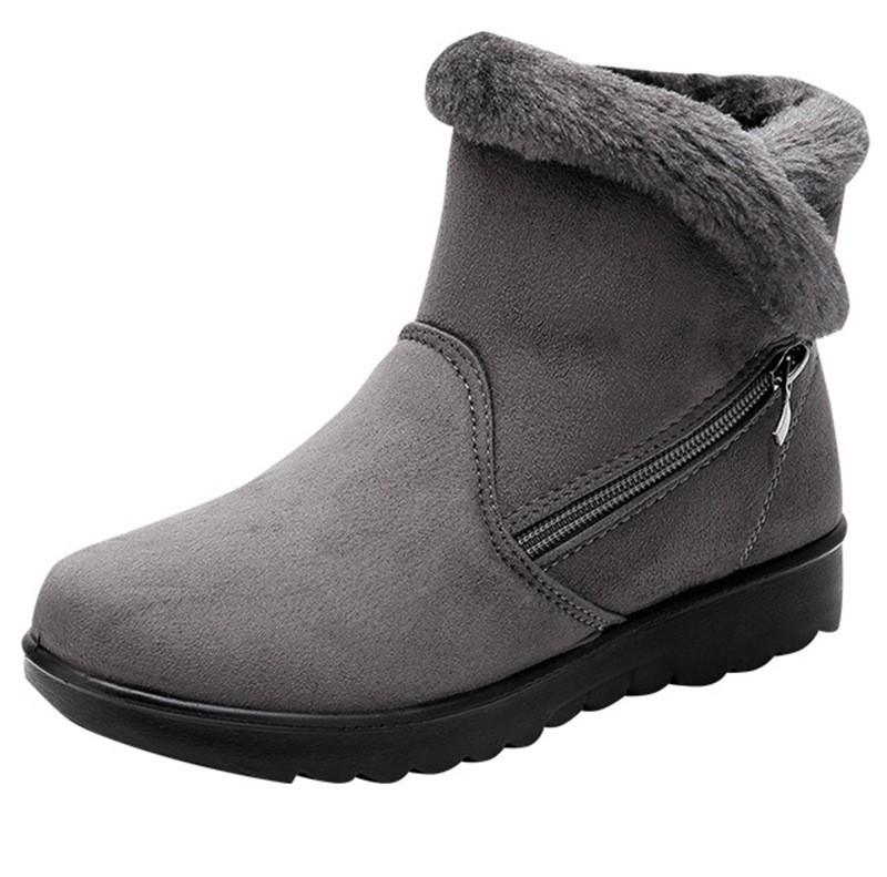 Women's Warm Boots Middle Aged Elderly Thickened Snow Boot
