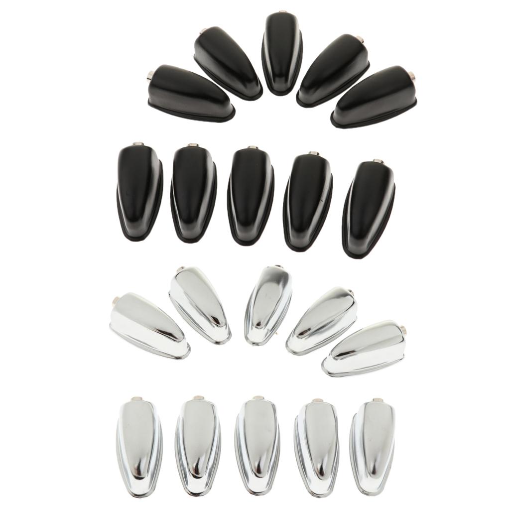 10 Pcs Iron Snare Drum Lug Bass Drum Claw Hooks Percussion Instrument Parts Accessories