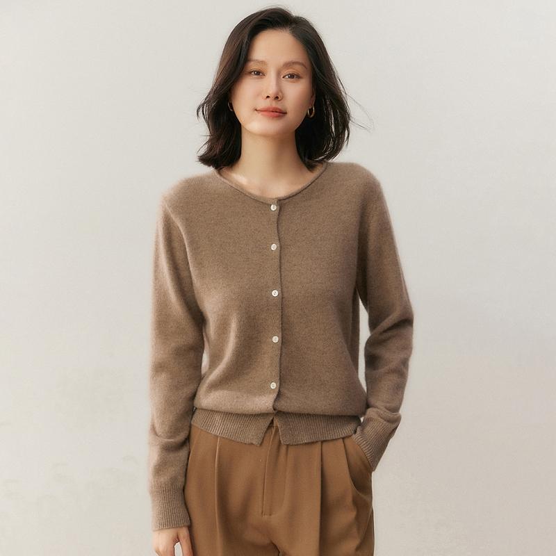 Qinghe 100% Pure Cashmere Women's Sweater - Ultra Soft Luxury Winter Pullover
