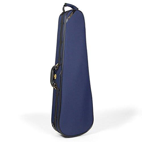 Super Light Triangular Shaped Violin Case, Blue