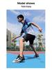 Plus Size 46 Breathable Rotating Buckle Badminton & Tennis Sneakers (No Laces)