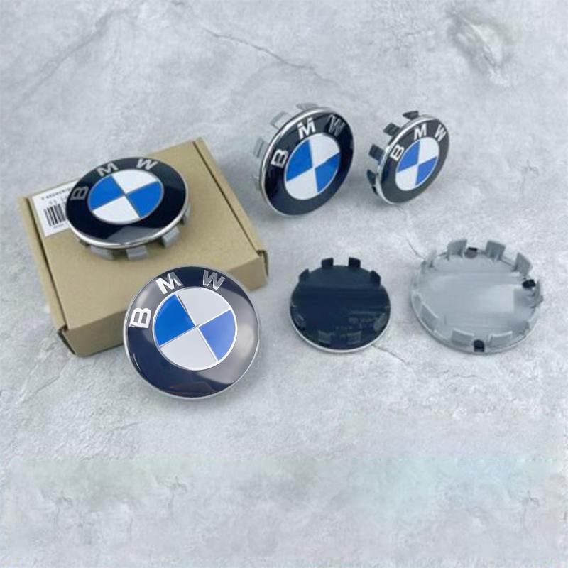 4Pcs 56/68mm Car Wheel Center Hub Cap Auto Accessories For BMW M Performance E90 E36 E39 E46 E60 F10 F30 G20 G21 G30 F15 X5 G11