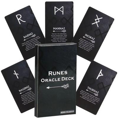 10,3*6 cm ruunid, Oracle'i pakk, 26 tk kaardid valgustavad teie elu ja ilmset muutumist
