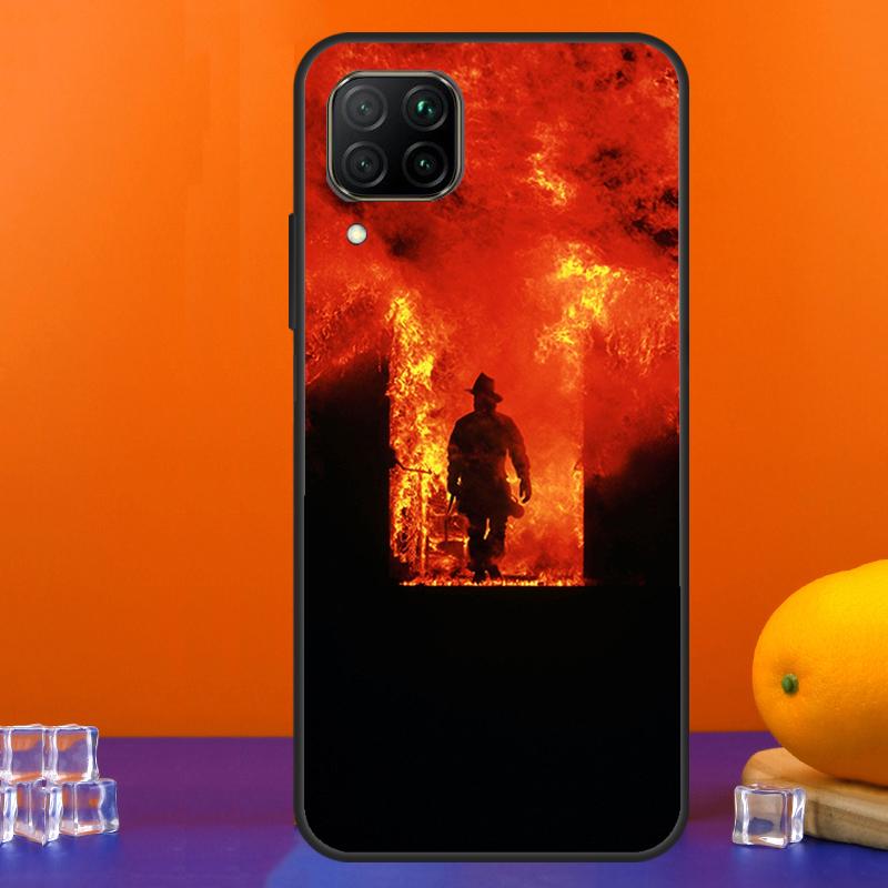Firefighter Fire Fireman For Huawei Nova Y90 Y91 Y60 Y70 Y72 Y61 9 10 SE 12i 12s 11i 5T P60 Pro P20 P30 P40 Lite Case