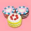 Stress Reliever Toy , Kemilove Slow Rising  Slice Cake Cream Scented Slow Rising Hand Wrist Toy