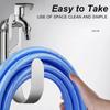 Stainless Steel Garden Hose Holder Heavy Duty Hose Storage Rack Hose Hanger  For Home Garden Yard