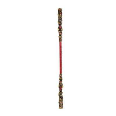 Ruyi Jingu Bang Model Zinc Alloy Sun Wukong Monkey King Staff Prop Game Related Products 22cm Cyan