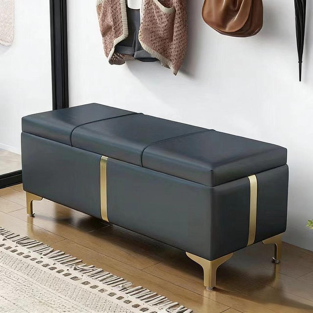 Versatile Entryway Shoe Stool & Storage Bench for Home, Clothing Stores, Changing Rooms, and Bedside Use