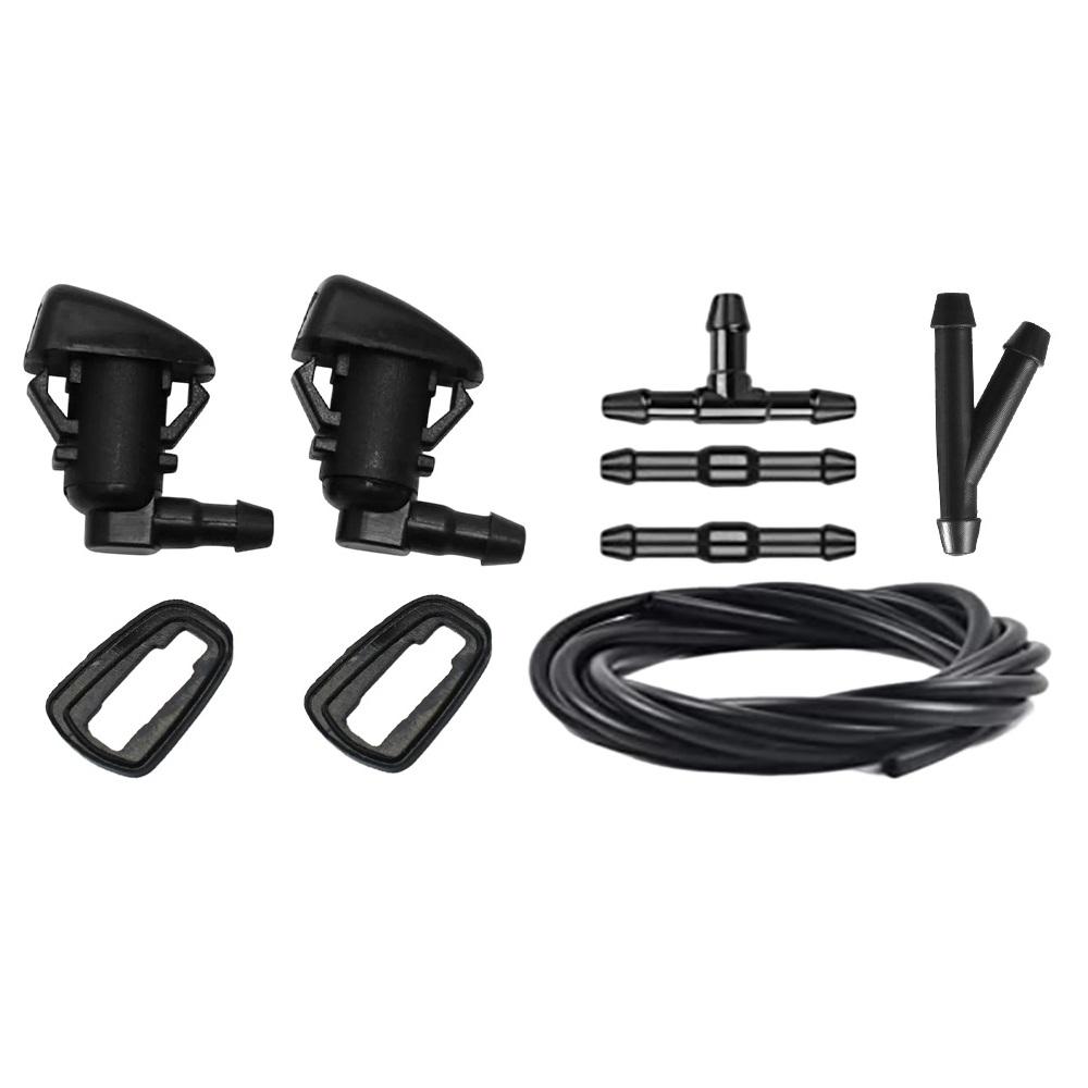 

1 комплект 2M/6.56FT автомобильный стеклоочиститель лобового стекла форсунка омывателя подходит для Jeep Chevy Pontiac Saturn Aura 55157319AA стеклоомыватель