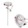 JIMIGUGU Oil Thermometer, Kitchen Thermometer, Cooking Thermometer, Oil Temperature Measurement Tool, for Tempura, Meat, Waterproof, Durable, High