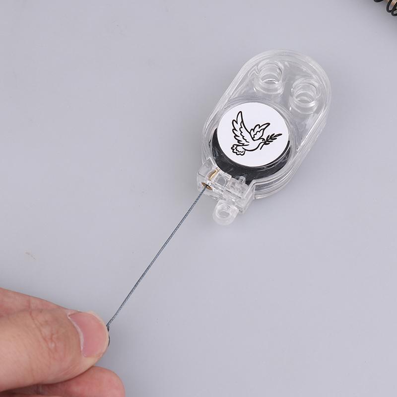 Multifunctional Hunting Keychain Quick Setting Trap Clip For Capturing Chickens And Ducks Outdoor Rebound Telescopic Keyring