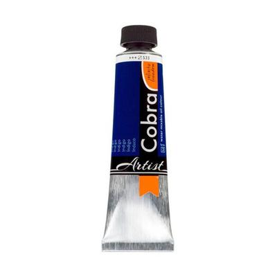 Oil Paint - Cobra - Artist - Indigo - 533 - 40ml Tube