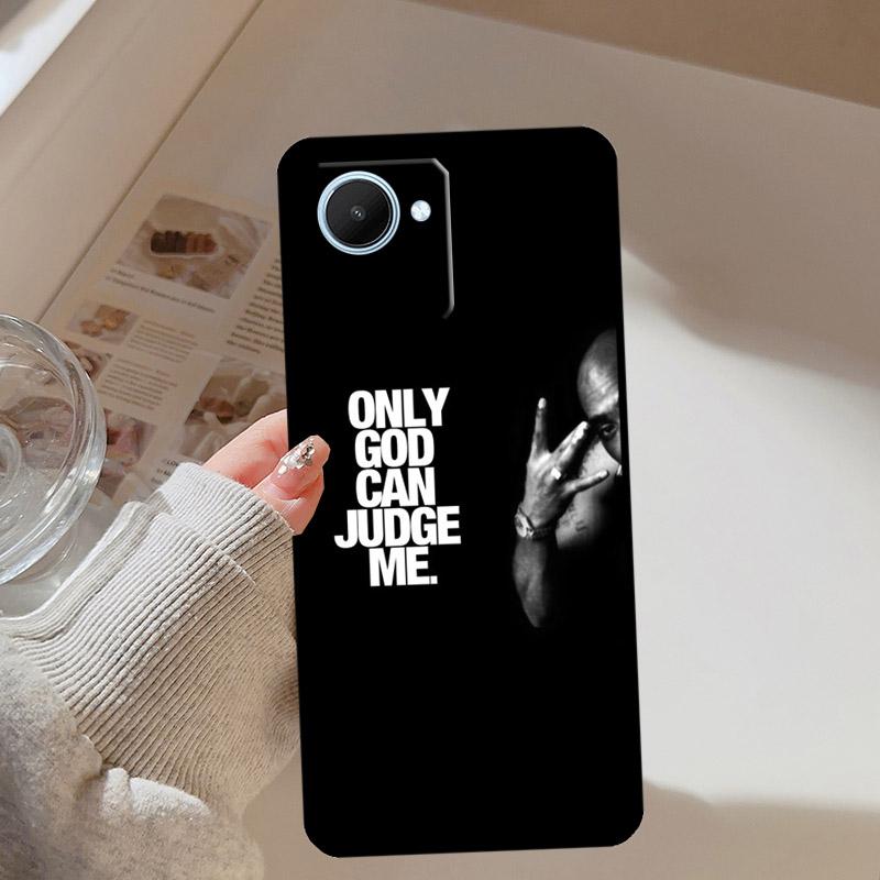 Tupac Shakur For Realme GT 7 Pro 5 GT 6 6T C67 C61 C55 C53 C51 C21Y C25S C75 10 11 12 13 14 Pro Plus Case