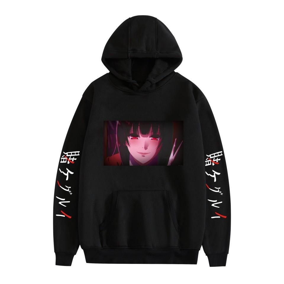 New Day Manga Cartoon Print Hooded Sweater