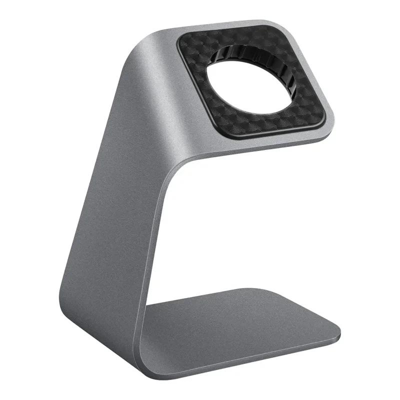 Desktop Watch Wireless Charger Aluminum Alloy Stand Base for Apple Watch Charge Base Mount Non-slip for iWatch Charging Holder