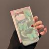 Iridescent Glossy Phone Case for iPhone 11 13 14 15 16 17 Pro 17 13 14 15 Pro Max High Quality Fantasy Floral Style Full Protection Shell