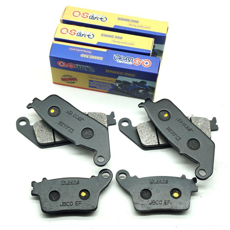 Motorcycle Front Rear Brake Pads for HONDA CB600F Hornet 2007-2012 CB600 CB 600