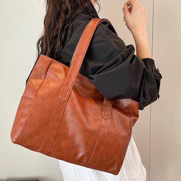 Big Bag Women's 2025 Tide Korean Version Versatile Large-capacity Tote Bag Shoulder Handbag Crossbody Large-capacity Storage