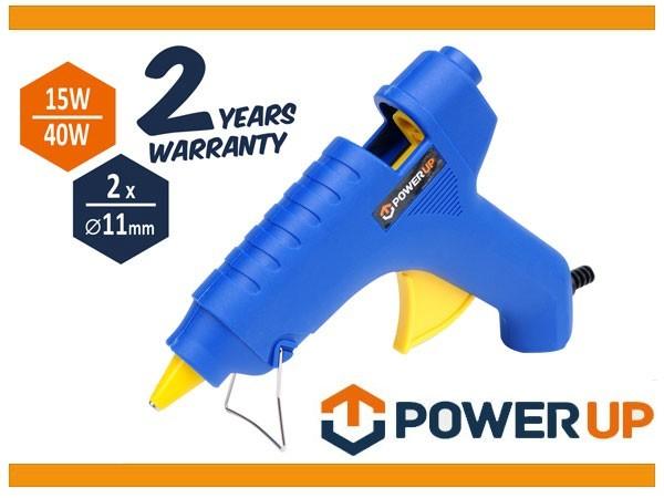 Pistolet à colle 11mm 15w, (40w) / 73056 / MISE SOUS TENSION
