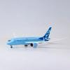 Replica 1:157 Scale B787 787 Etihad Blue Airlines Airplane 47CM Resin Plastic Assembly Plane Model For Collection Interior