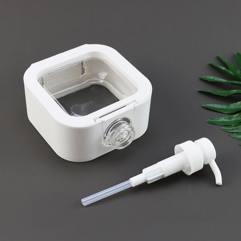 PET Plastic 300ml, 500ml Square Shampoo Bottle, Shampoo Bottle, Transparent Portioning Bottle, Soap Dispenser, Reusable