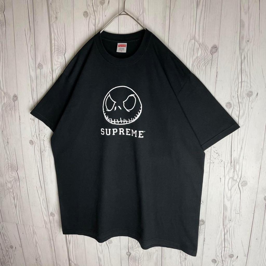 [USED] BTS Jungkook wears Supreme Nightmare logo t-shirt in black