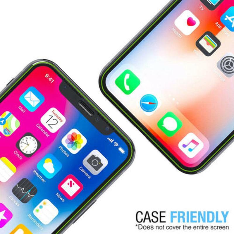 For IPhone XR 3D Full Coverage Tempered Glass Scratch Proof Screen Protector Protective Film Guard